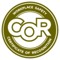 COR: Certificate of Recognition for workplace safety